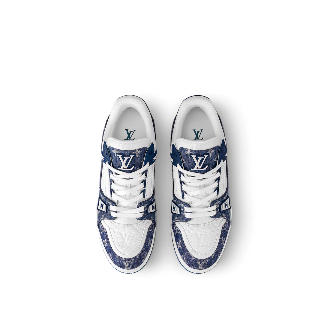 LOUIS VUITTON TRAINER BLUE