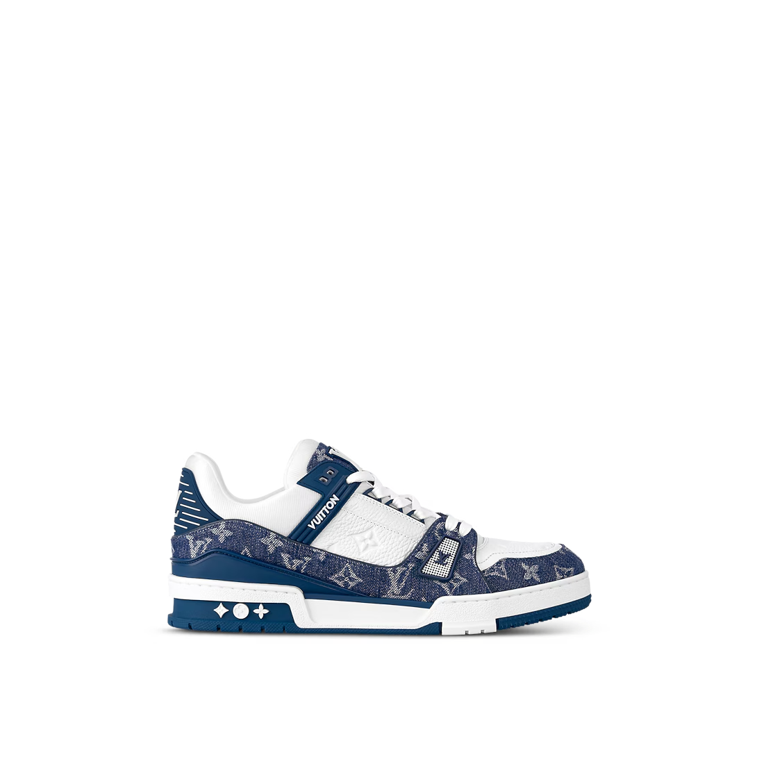 LOUIS VUITTON TRAINER BLUE