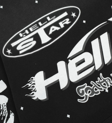 HELLSTAR BLACK HOODIE