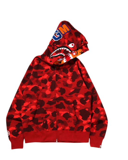 BATHING APE BAPE COLOR CAMO TIGER SHARK